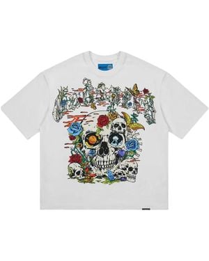 Godspeed Cosmic Remains Crew-Neck T-Shirt - White