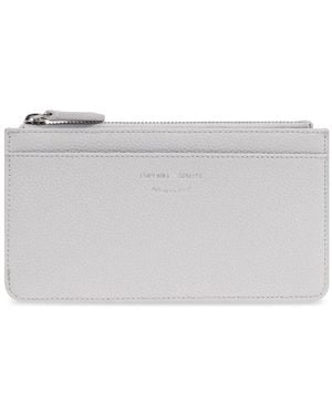 Emporio Armani Debossed Logo Wallet - グレー