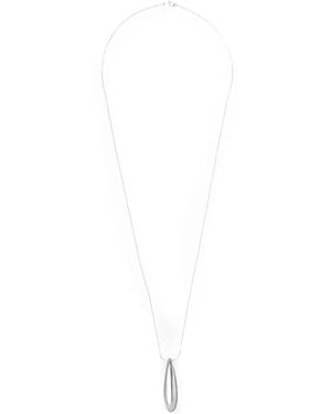 LIE STUDIO The Dolly Pendant Necklace - White