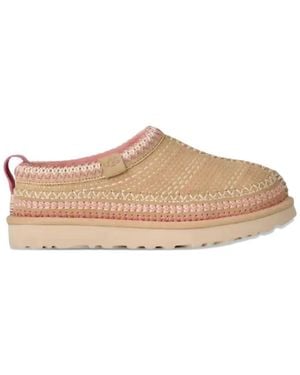 UGG Knitted Sand Mules - Natural