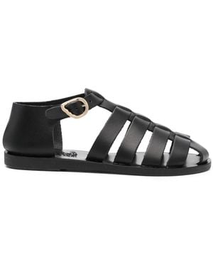 Ancient Greek Sandals Homeria レザー サンダル - ブラック