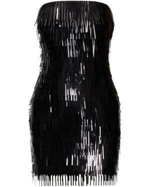 Hervé Léger The Keira Mini Dress - Black