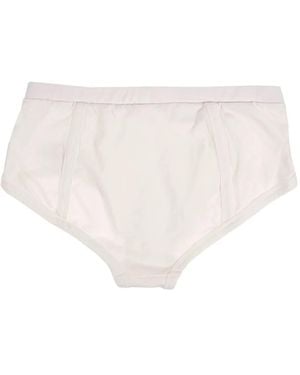 Natasha Zinko Slip Con Applicazione - Bianco