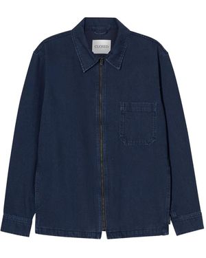 Closed Jacke mit Brusttasche - Blau