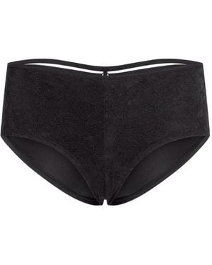 Marlies Dekkers Lace Brazilian Shorts - Black