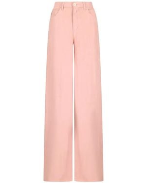 Lois Marlene Wide-Leg Pants - Pink