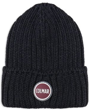 Colmar Logo-Appliqué Beanie - Blue