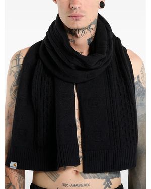 Carhartt Shawn Ribbed Scarf - Black