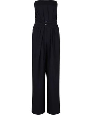Max Mara Bustier-Style Jumpsuit - Black