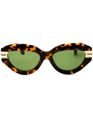 Palm Angels Cat-Eye Sunglasses - Green
