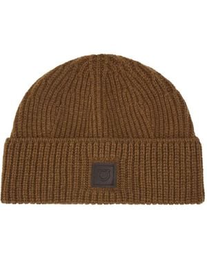 Ferragamo Bonnet En Maille - Brown