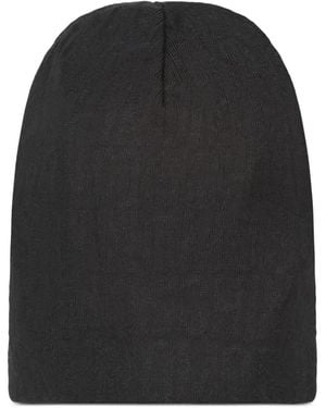 Moschino Knitted Beanie Hat - Schwarz
