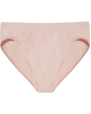 Hanro Bragas Altas Sin Costuras - Rosa