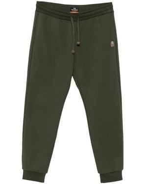 Parajumpers Makalu Drawstring Logo-Patch Track Pants - Groen