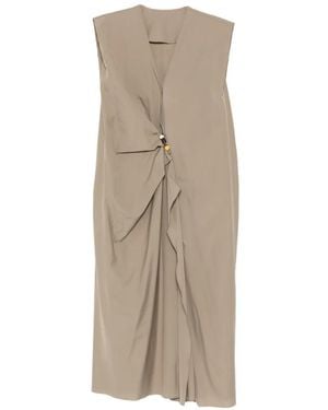 JNBY Deconstructed Sleeveless Dress - Natural
