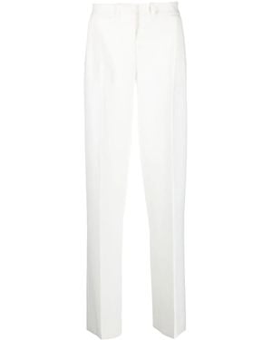 Coperni Pressed-Crease Tailored Pants - White
