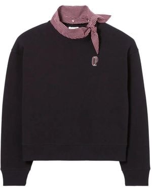 Claudie Pierlot ロゴ スウェットシャツ - ブラック