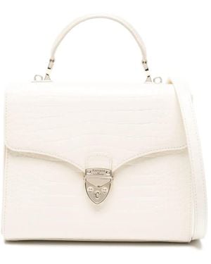 Aspinal of London Mayfair Tote Bag - White