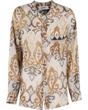 Bazar Deluxe Printed Shirt - Natural