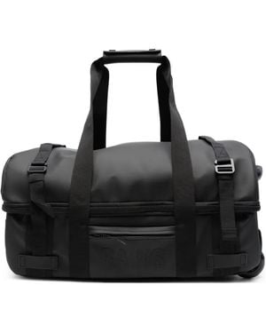 Rains Valise Texel À Logo Embossé - Black