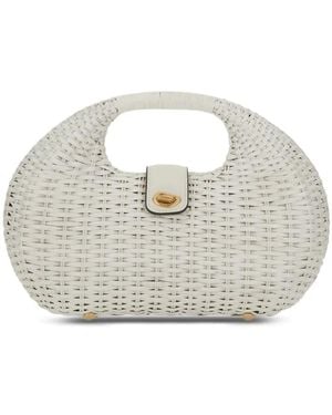 Cult Gaia Borsa Tote Lydia Intrecciata - Bianco
