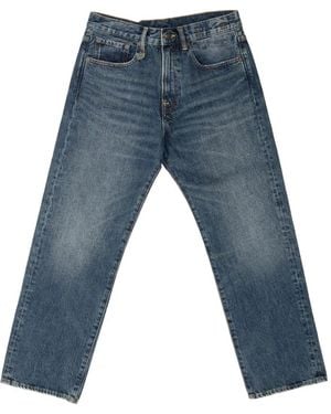 R13 Baggy Leg Jeans - Blue
