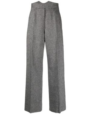 Vivienne Westwood Lauren Wide-Leg Trousers - Grey