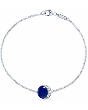 David Morris 18Kt Fortuna Lapis Lazuli And Diamond Bracelet - Metallic