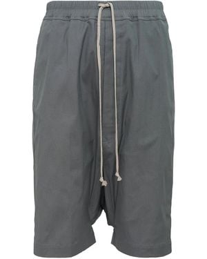 Rick Owens Shorts mit Kordelzug - Grau