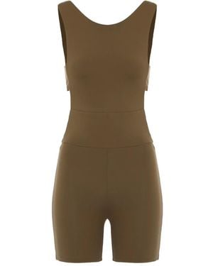 Live The Process Orbit カットアウト ロンパース - グリーン