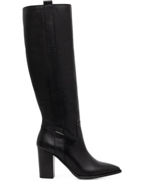 JONAK PARIS Peche Pointed-Toe Boots - Black