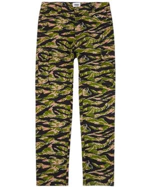 Oakley Tnp Camouflage-Print Pants - Green