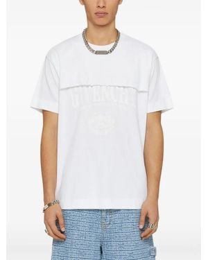 Givenchy T-Shirt Im Layering-Look - Weiß