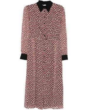 Liu Jo Light And Midi Dress - Red
