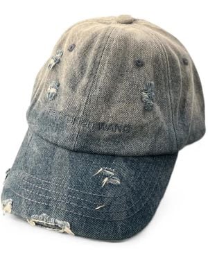 Feng Chen Wang Embroidered-Logo Cap - Grey