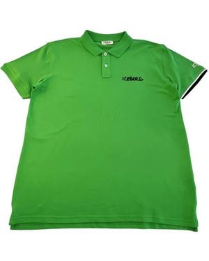 Iceberg Polo Con Logo Estampado - Verde