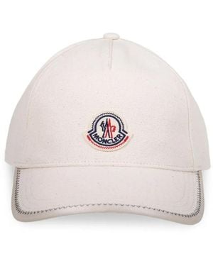 Moncler Casquette À Patch Logo - Pink