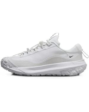 Nike X Comme Des Garçons Homme Plus Acg Mountain Fly 2 Low Trainers - White