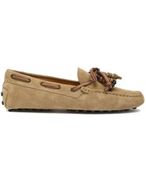 Tod's Gommino Loafers - Natural