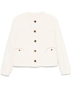 Blazé Milano Missy Gliss Jacket - Natural
