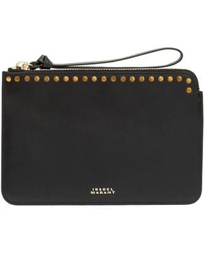 Isabel Marant Flat Clutch - Schwarz