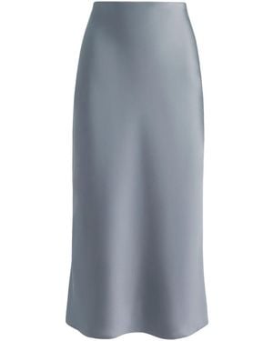 Alice + Olivia Maeve Slip Skirt - Grey