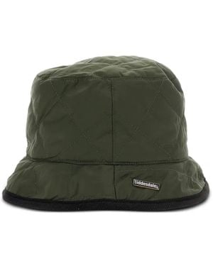 Barbour Liddesdale Quilted Bucket Hat - Green