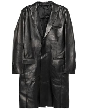 Tom Ford Leather Coat - Black