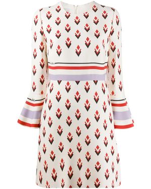 Valentino Garavani Geometric-Print Dress - Multicolour
