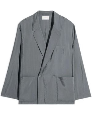 Lemaire Soft Double Breasted Jacket - Grey