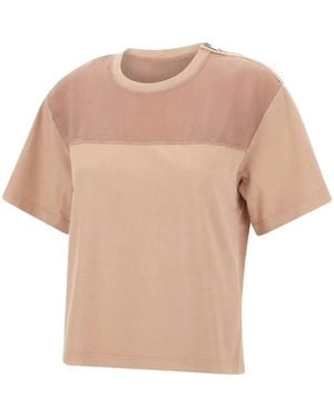 Iceberg コットン Tシャツ - ナチュラル