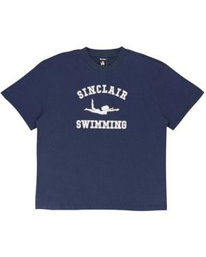 Sinclair T-Shirt Swimming - Blu