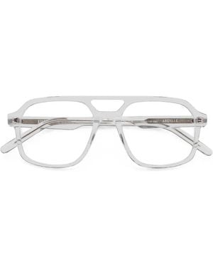Kaleos Eyehunters Argylle Pilotenbrille - Weiß