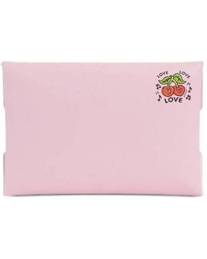 KENZO Bolso De Cuero Loves - Rosa